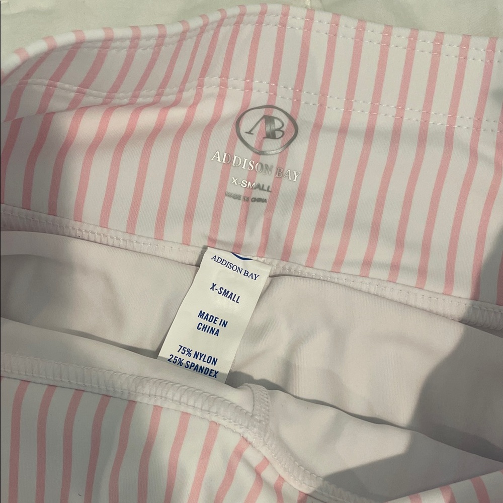 Addison Bay Multicolor Striped links golf skort - Picture 4 of 4